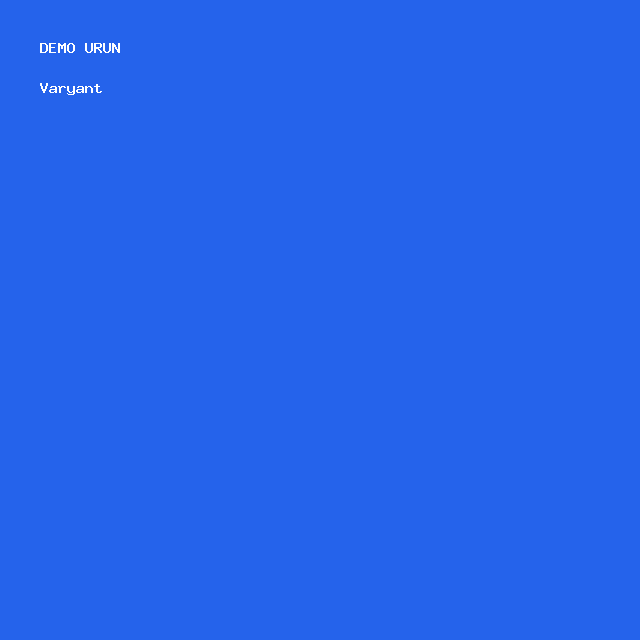 Demo Spor, Outdoor Ürünü 1